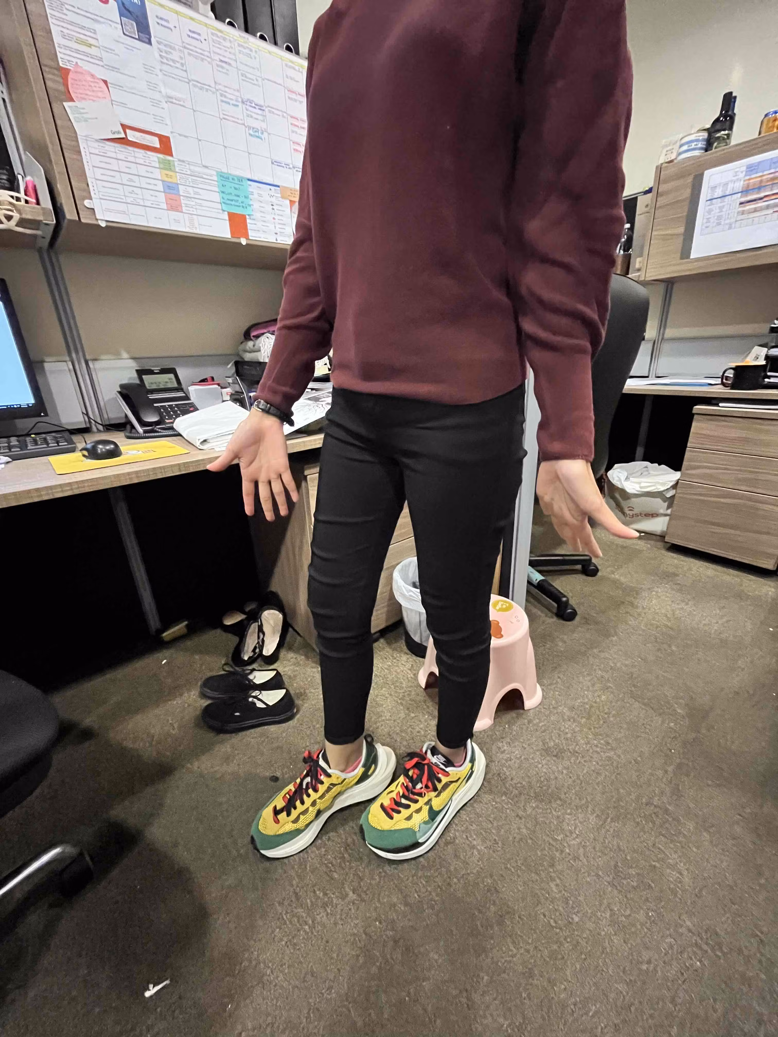 sacai x Nike VaporWaffle 'Tour Yellow' CV1363-700 sacai x Nike VaporWaffle 'Tour Yellow' CV1363-700